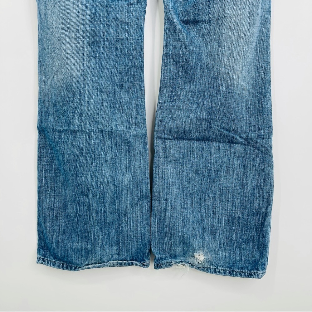 X2 Denim Boot Cut Jeans Womens 10 31 Blue Relaxed Fit Medium Wash Mid Rise - Picture 5 of 13